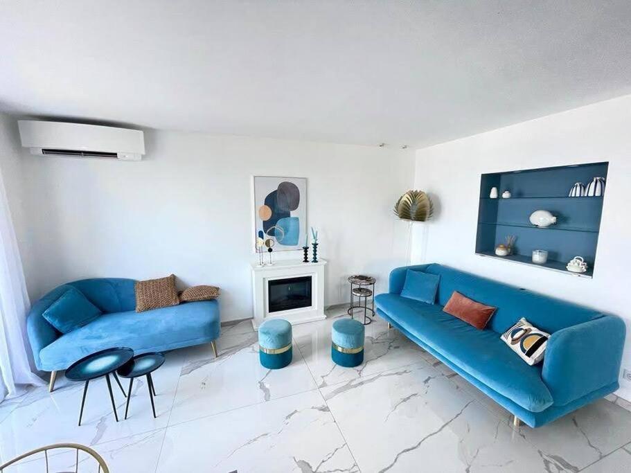 Beach Front, Superbe Appartement Pour 4 Personnes Nice Exterior foto