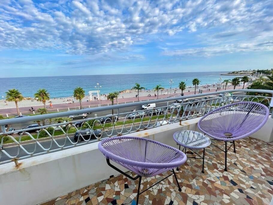 Beach Front, Superbe Appartement Pour 4 Personnes Nice Exterior foto