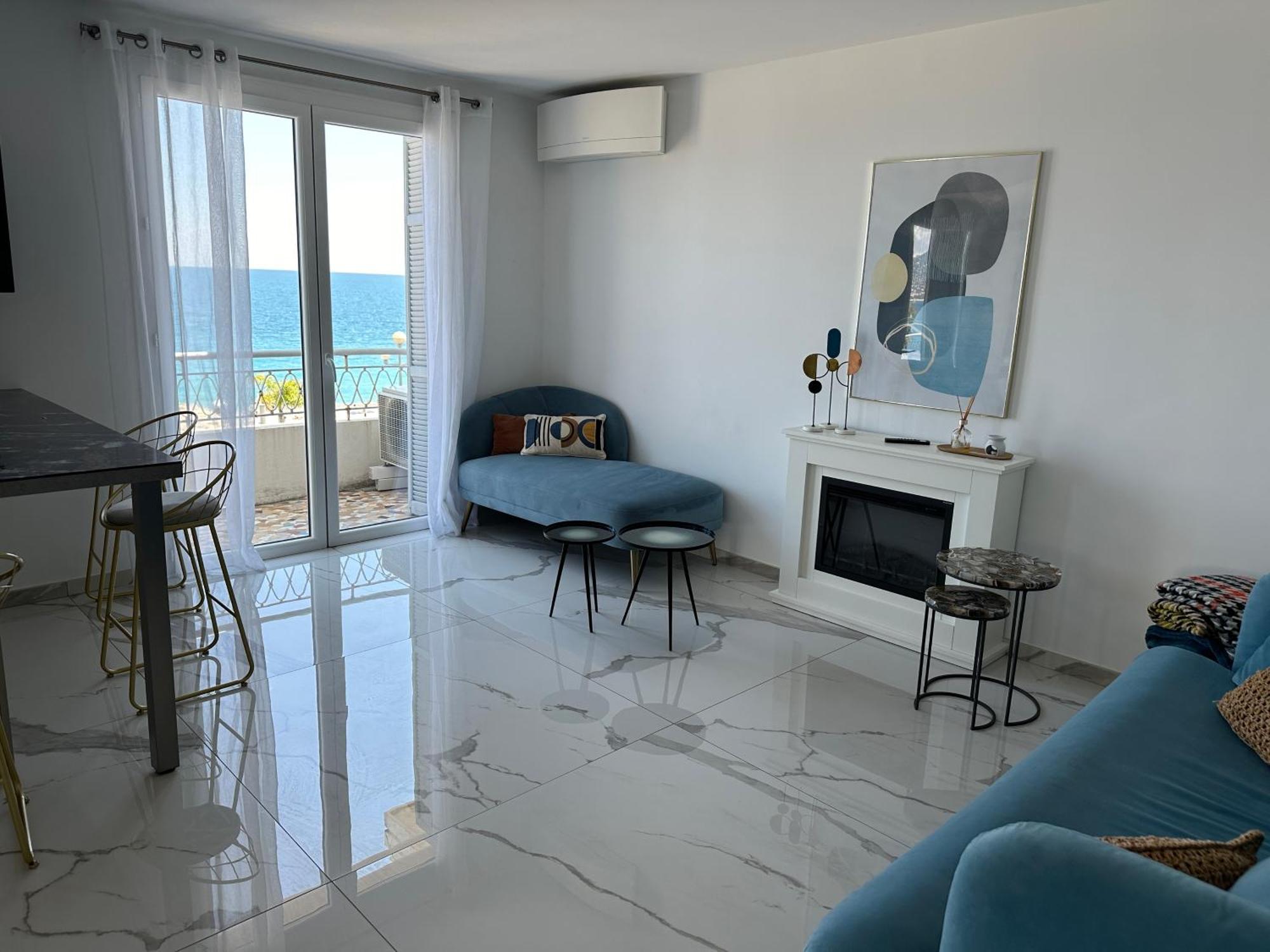 Beach Front, Superbe Appartement Pour 4 Personnes Nice Exterior foto